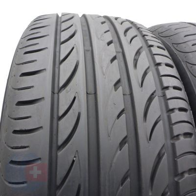 2. Opony 225/50 R17 4x PIRELLI 98Y XL PZero Nero Letnie 2018 Jak Nowe 7,2-7,6mm