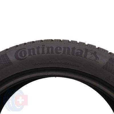 6. 4 x CONTINENTAL 215/55 R18 99V XL WinterContact TS850P Zima 2021 Jak Nowe 7,2-7,8mm