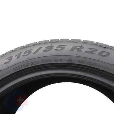 5. 2 x PIRELLI 315/35 R20 110V XL Scorpion Winter RunFlat Zima 2019 5-5,8mm