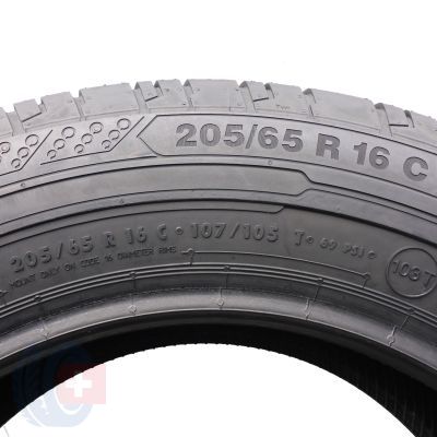 7. 4 x CONTINENTAL 205/65 R16 C 107/105T ContiVanContact 200 Lato 2016 