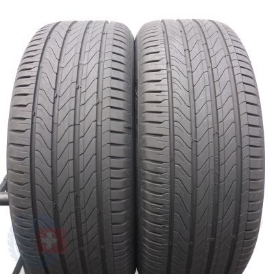 3. Opony 215/50 R18 4x CONTINENTAL 96W XL UltraContact NXT Letnie 2023 Jak Nowe 7-7,2mm
