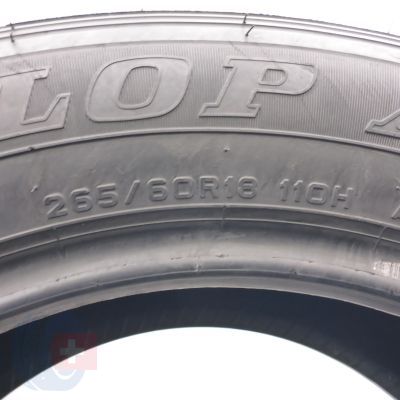 6. Opony 265/60 R18 4x DUNLOP 110H Grandtrek AT25 Letnie M+S 2021/22/23/24 