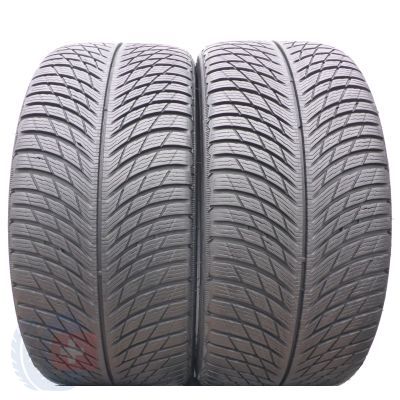 4. 4 x MICHELIN 245/40 R18 97V XL Pilot Alpin 5 Zima 2022 6,8-7mm Jak Nowe