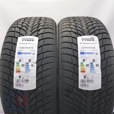 4. Opony 225/45 R18 4x NOKIAN 95V XL WR Snofproof P Zimowe 2021 