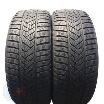 2 x PIRELLI 225/45 R19 96H XL Sottozero 3 Winter Zima 2019 6,8mm