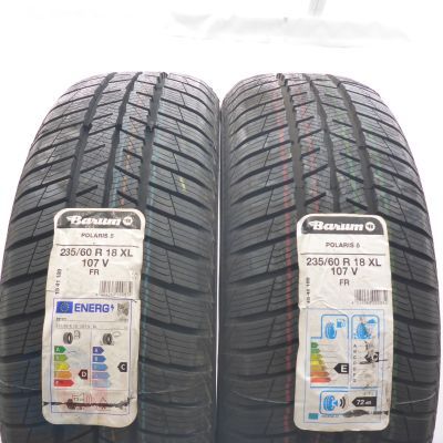 Opony 235/60 R18 2x BARUM 107V XL  Polaris 5 Zimowe 2018/23  Opony 235/60 R18 2x BARUM 107V XL  Polaris 5 Zimowe 2018/23