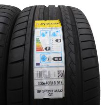 2. 2 x DUNLOP 235/40 R18 91Y SP Sport Maxx GT MO Lato 2018 Jak Nowe