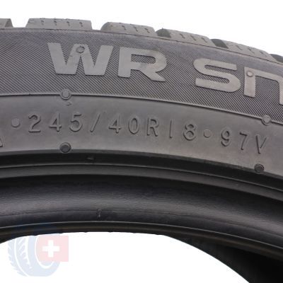 6. 4 x NOKIAN 245/40 R18 97V XL WR SnowProof P Zima 2022 8,2mm Jak Nowe