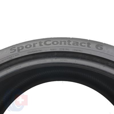 4. Opona 335/25 R22 1x CONTINENTAL 105Y XL SportContact6 Letnia 2021 6,5mm