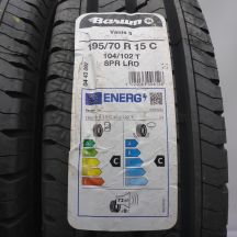3. Opony 195/70 R15C 4x BARUM 104/102T Vanis3 Letnie 2023 Nieużywane