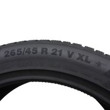 8. 4 x CONTINENTAL 265/45 R21 108V XL WinterContact TS850P SUV Zima 2021 5,8-7,2mm