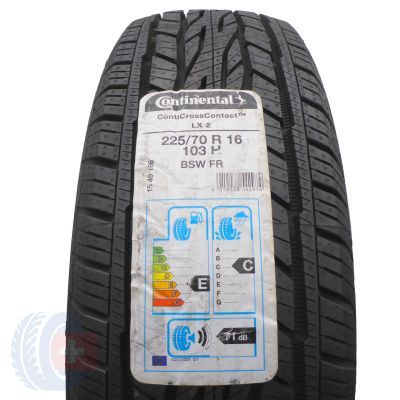 1 x CONTINENTAL 225/70 R16 103H ContiCrossContact LX2 Lato 2020 Jak Nowa