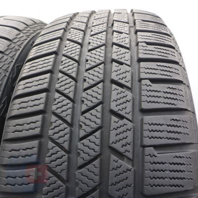 3. Opony 235/55 R19 2x CONTINENTAL 101H CrossContact Winter A0 Zimowe 2022 7,8-9mm Jak Nowe