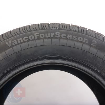 8. Opony 225/65 R16C 2x CONTINENTAL 112/110R VancoFourSeason2 Wielosezonowe 2024 Nieużywane 