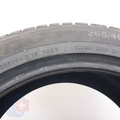 6. Opony 265/40 R19 2x CONTINENTAL 102V ContiWinterContact TS830P BMW Zimowe 2023 Nieużywane