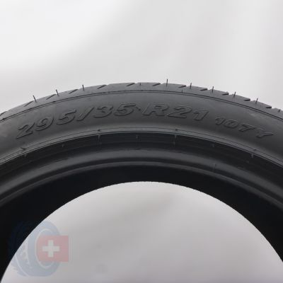 4. Opony 295/35 R21 2x PIRELLI 107Y XL N1 PZero Letnie 2014 5,5-6mm