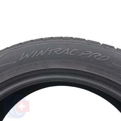 5. 4 x VREDESTEIN 215/55 R18 99V XL Wintrac PRO Zima 2021, 2022 7,2-7,5mm