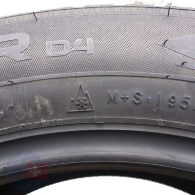 3. 2 x NOKIAN 195/60 R16 89H WR D4 Zima 2017 Jak Nowe Nieużywane 