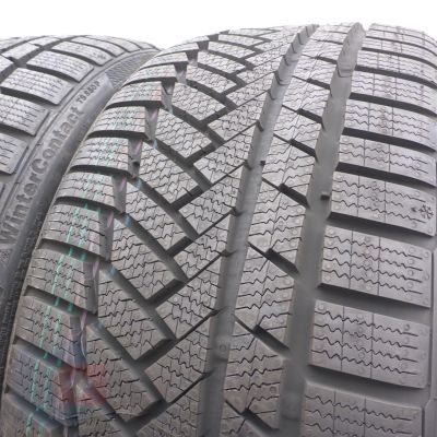 4. 2 x CONTINENTAL 225/35 R18 87W XL WinterContact TS850P Zima 2018 Jak Nowe