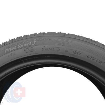 5. 4 x MICHELIN 245/45 R19 102Y XL Pilot Sport 3 T0 Lato 2017 6,2-6,4mm