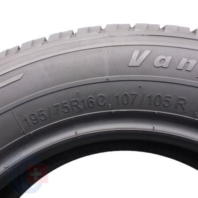 6. 4 x KORMORAN 195/75 R16C 107/105R Vanpro b3 Lato 2015 8,8-9mm