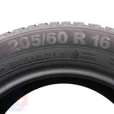 6. Opony 205/60 R16 2x SEMPERIT 92H Speed-Grip5 Zimowe 2021 9mm Jak Nowe