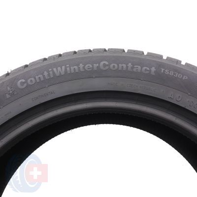 4. Opona 225/50 R18 1x CONTINENTAL 99H XL AO ContiWinterContact TS830P Zimowa 2022 9mm