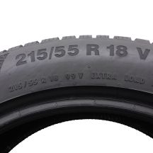 5. 2 x CONTINENTAL 215/55 R18 99V XL WinterContact TS850P Zima 6,7mm 2021