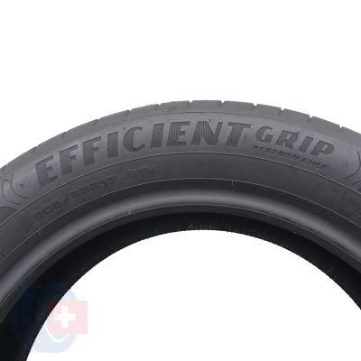 4. 2 x GOODYEAR 205/55 R17 91V EfficientGrip Performance Lato 6-6,5mm 2021/22