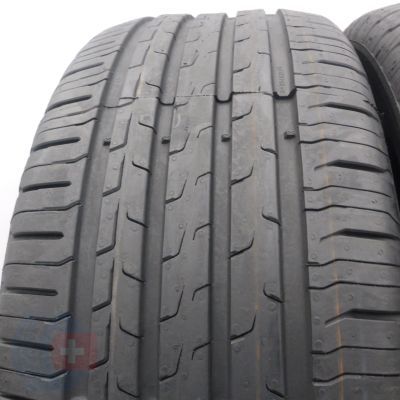 2. Opony 225/55 R16 2x CONTINENTAL 99Y XL EcoContact 6 Letnie 2021 Jak Nowe