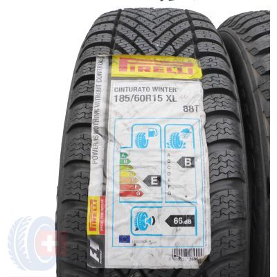 2. Opony 185/60 R15 2x PIRELLI 88T XL Winter Cinturato Zimowe 2018 Nieużywane 