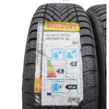 2. Opony 185/60 R15 2x PIRELLI 88T XL Winter Cinturato Zimowe 2018 Nieużywane 