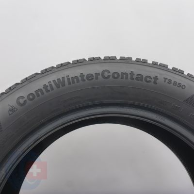 8. Opony 205/55 R16 4x CONTINENTAL 91H ContiWinterContact Ts850 Zimowe 2017 7-7,8mm