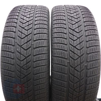 4. 4 x PIRELLI 235/55 R19 101V N0 Scorpion Winter Zima 2020, 2022 7,2-7,5mm