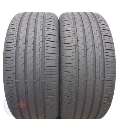 4. 4 x CONTINENTAL 245/45 R18 96W EcoContact 6 Lato 2022 Jak Nowe