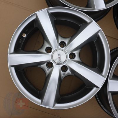 3. 4 x Alufelgi 16 AUDI MERCEDES 5x112 7J ET35 Dezent Germany A4 A6 C-Klasse SLK 