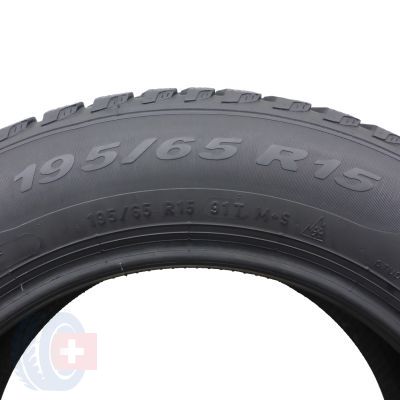 5. 2 x PIRELLI 195/65 R15 91T Winter Cinturato Zima 2018 6,8mm