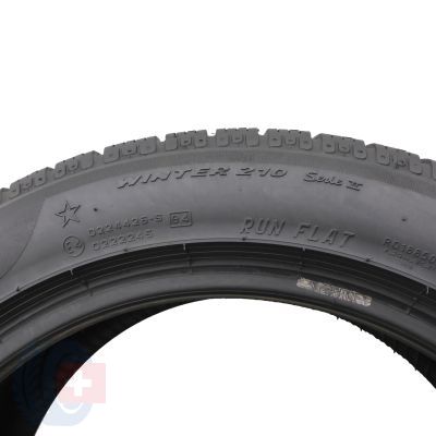 7. 2 x PIRELLI 225/50 R17 94H Sottozero Winter 210 Serie II BMW RunFlat Zima 2019 6,2-6,8mm