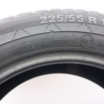 6. Opony 225/55 R17C 4x CONTINENTAL 109/107T VancoWinter 2 Zimowe 2018 6,8mm