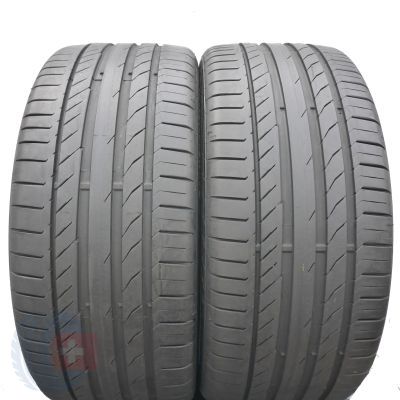 Opony 255/40 R20 2x CONTINENTAL 101V XL ContiSportContact 5 SEAL Letnie 2022 6.5-6.8mm