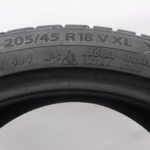 4. Opony 205/45 R18 2x BARUM 90V XL Polaris5 Zimowe 2021 Nieużywane Jak Nowe 