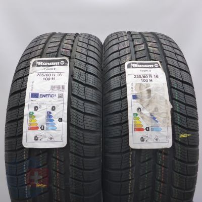 Opony 235/60 R16 2x BARUM 100H Polaris 3 Zimowe 2021 Nieużywane Opony 235/60 R16 2x BARUM 100H Polaris 3 Zimowe 2021 Nieużywane