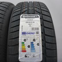 2. Opony 235/50 R20 4x CONTINENTAL 100T WinterContact TS870P Zimowe 2024 Jak Nowe Nieużywane