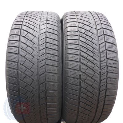 4. 4 x CONTINENTAL 255/50 R19 107V XL ContiWinterContact TS830P BMW RunFlat Zima 2017 6-6,5mm