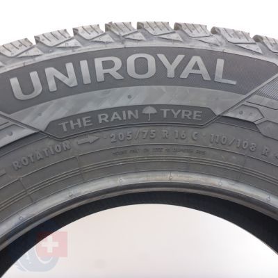 5. Opony 205/75 R16C 4x UNIROYAL 110/108R Snow Max 3 Zimowe 2022 Jak Nowe
