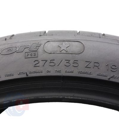 4. Opony 275/35 R19 2x MICHELIN 100Y XL PilotSport2 BMW Letnie 2019 4,8-5mm