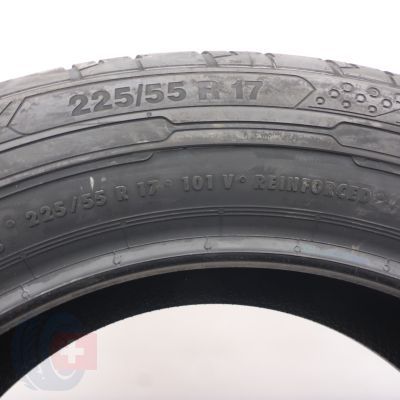 6. Opony 225/55 R17 2x CONTINENTAL 101V XL ContiVanContact 200 Reinforced Letnie 2020 
