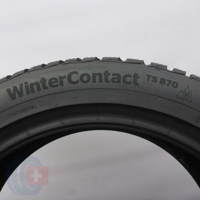 5. Opony 225/45 R17 2x CONTINENTAL 91H WinterContact TS 870 Zimowe 2023 7,5-7mm