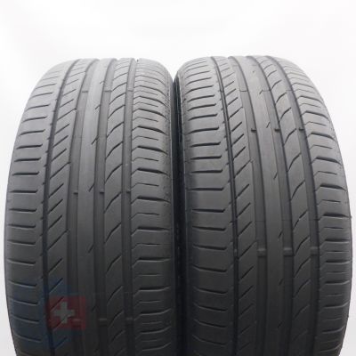 Opony 225/50 R18 2x CONTINENTAL 95W ContiSportContact 5 RFT  Letnie 2020 6,5 i 6,8mm