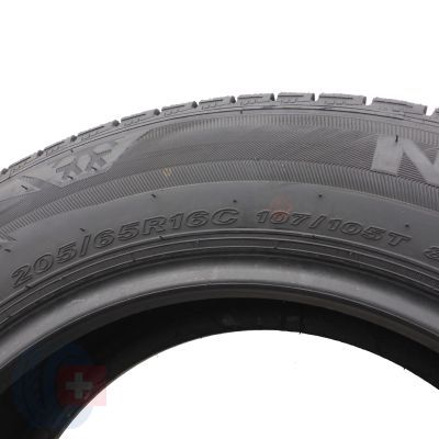 4. 2 x NEXEN 205/65 R16C 107/105T WinGuard WT1 Zima 2021 Jak Nowe 8,5-9mm